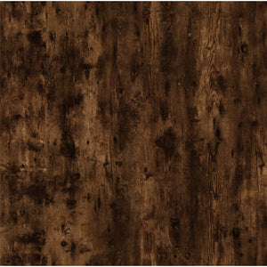 Tavolino Rovere Fumo 80x45x45 cm in Legno Multistrato e Ferro 823324