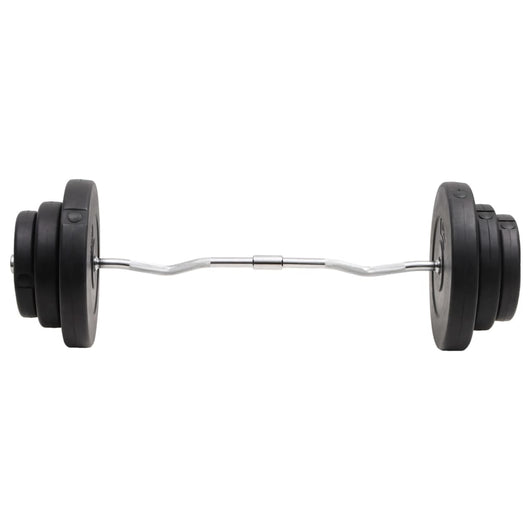 Bilanciere Curvo con Dischi 60 kg 3145018