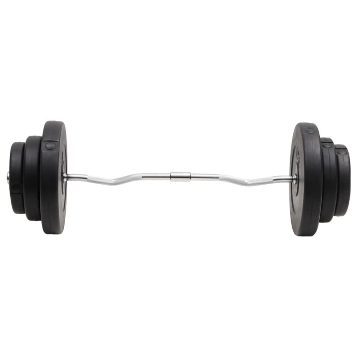 Bilanciere Curvo con Dischi 60 kg 3145018