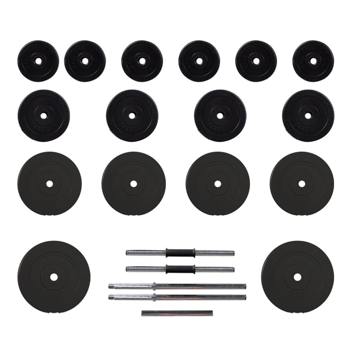 Set Bilanciere e Manubri con Dischi 60 kg 3145024