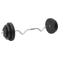 Set Bilanciere Curl e Manubri con Dischi 60 kg 3145026