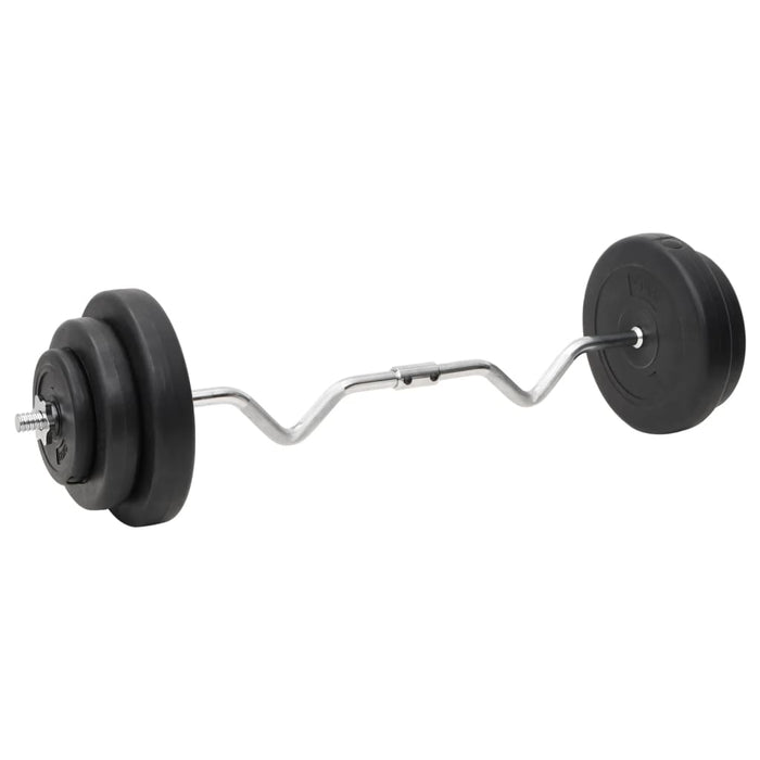 Set Bilanciere Curl e Manubri con Dischi 60 kg 3145026