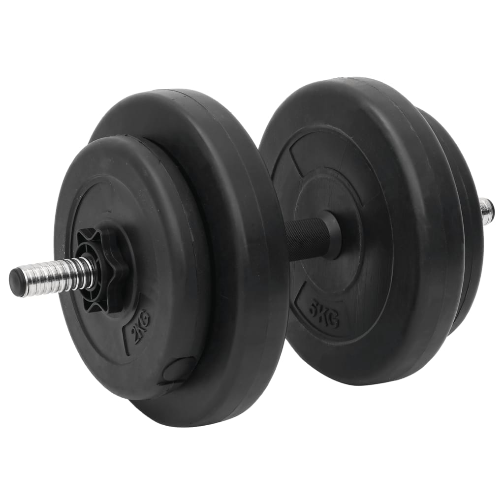 Set Bilanciere Curl e Manubri con Dischi 60 kg 3145026