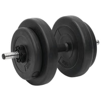Set Bilanciere Curl e Manubri con Dischi 60 kg 3145026