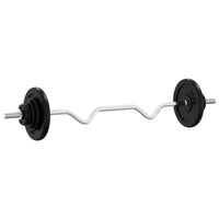 Set Bilanciere con Dischi 60 kg in Ghisa e Acciaio Cromato 3145036
