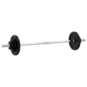 Set Bilanciere con Dischi 90 kg in Ghisa 3145038