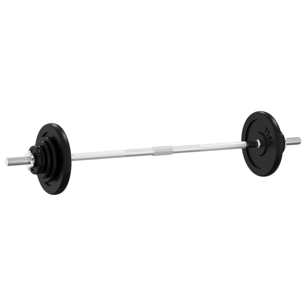 Set Bilanciere con Dischi 90 kg in Ghisa 3145038