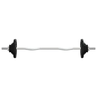 Set Bilanciere con Dischi 90 kg in Ghisa e Acciaio Cromato 3145039