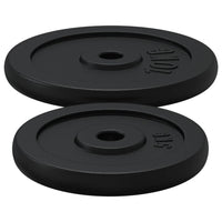 Set Bilanciere con Dischi 90 kg in Ghisa e Acciaio Cromato 3145040