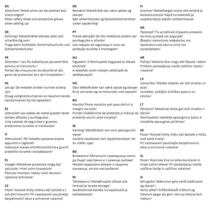 Cesti Gabbioni ad Arco 2 pz 200x30x60/80 cm Ferro Zincato 3145388