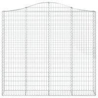 Cesti Gabbioni ad Arco 5 pz 200x30x180/200 cm Ferro Zincato 3145517