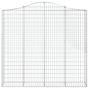 Cesti Gabbioni ad Arco 6 pz 200x30x180/200 cm Ferro Zincato 3145518