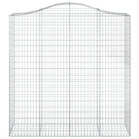 Cesti Gabbioni ad Arco 6 pz 200x50x200/220 cm Ferro Zincato 3145749