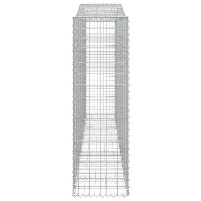 Cesti Gabbioni ad Arco 10 pz 400x50x160/180 cm Ferro Zincato