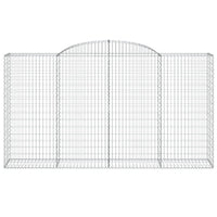 Cesti Gabbioni ad Arco 13 pz 300x50x160/180 cm Ferro Zincato