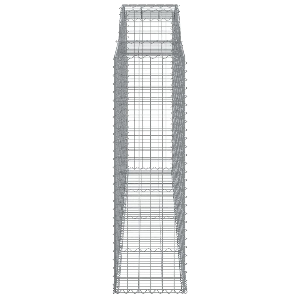 Cesti Gabbioni ad Arco 20 pz 300x50x160/180 cm Ferro Zincato 3146769