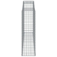 Cesti Gabbioni ad Arco 25 pz 300x50x160/180 cm Ferro Zincato