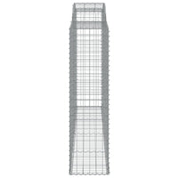 Cesti Gabbioni ad Arco 8 pz 300x50x180/200 cm Ferro Zincato