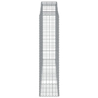 Cesti Gabbioni ad Arco 9 pz 300x50x200/220 cm Ferro Zincato