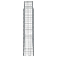 Cesti Gabbioni ad Arco 15 pz 300x50x220/240 cm Ferro Zincato