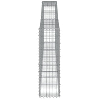 Cesti Gabbioni ad Arco 6 pz 400x30x100/120 cm Ferro Zincato 3146870