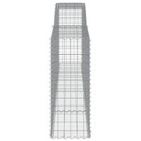 Cesti Gabbioni ad Arco 15 pz 400x50x120/140 cm Ferro Zincato 3147018