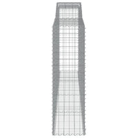 Cesti Gabbioni ad Arco 5 pz 400x50x160/180 cm Ferro Zincato 3147038