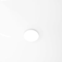 Lavandino-Lavabo-Lavello Bianco 36x15 cm in Ceramica Rotondo