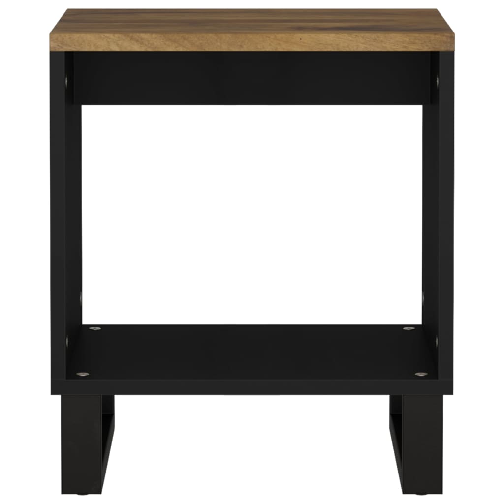 Tavolino da Soggiorno 40x31x46 cm Massello Mango e Multistrato 350643