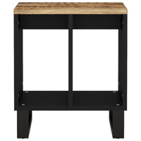 Tavolino 40x31x46 cm Legno Massello Mango e Legno Multistrato