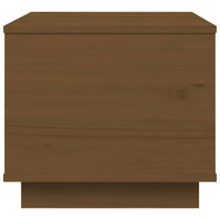 Tavolino da Salotto Miele 40x50x35 cm Legno Massello di Pino