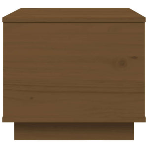 Tavolino da Salotto-Tavolino da soggiorno-Tavolo ambra 40x50x35 cm Legno Massello di Pino