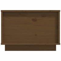 Tavolino da Salotto Miele 40x50x35 cm Legno Massello di Pino