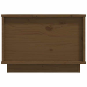 Tavolino da Salotto Miele 40x50x35 cm Legno Massello di Pino