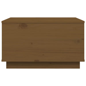 Tavolino da Salotto ambra 60x50x35 cm in Legno Massello di Pino 813418