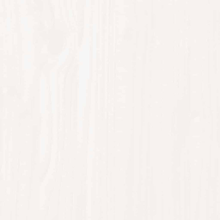 Tavolino da Salotto-Tavolino da soggiorno-Tavolo Bianco 100x50x35 cm Legno Massello di Pino 502540