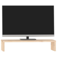 Supporto per Monitor 50x27x10 cm in Legno Massello di Pino cod mxl 66595
