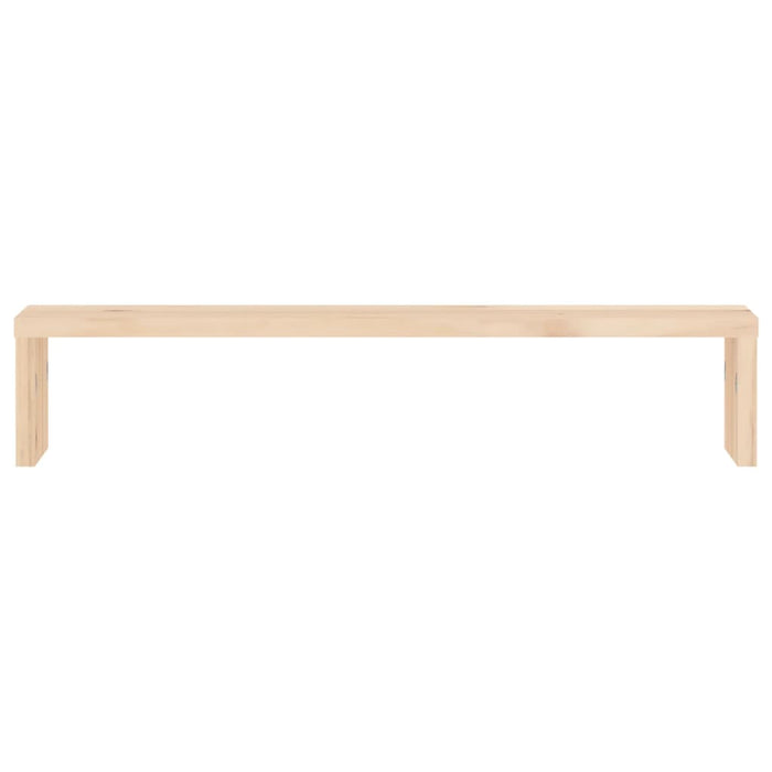 Supporto per Monitor 50x27x10 cm in Legno Massello di Pino 813944