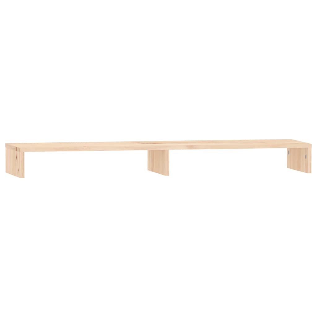 Supporto per monitor 100 x 27 x 10 cm legno massello di pino 02_0004436