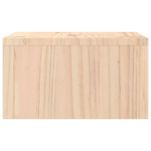 Supporto per Monitor 50x27x15 cm in Legno Massello di Pino 813954