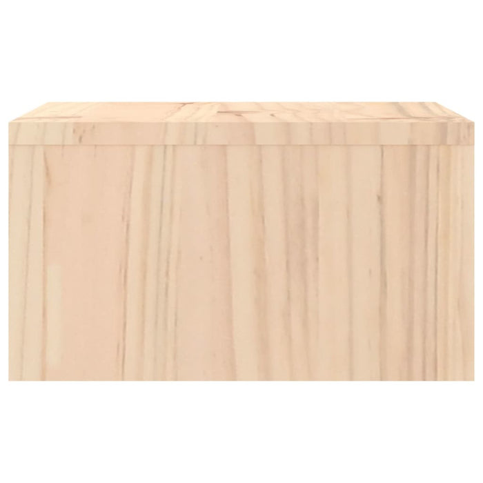 Supporto per Monitor 50x27x15 cm in Legno Massello di Pino 813954