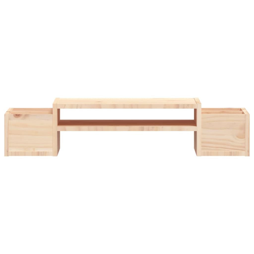 Supporto per Monitor 70x27,5x15cm in Legno Massello di Pino cod mxl 63909