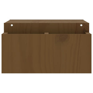 Supporto per monitor marrone miele 70 x 27,5 x 15 cm in legno di pino massiccio 02_0004459