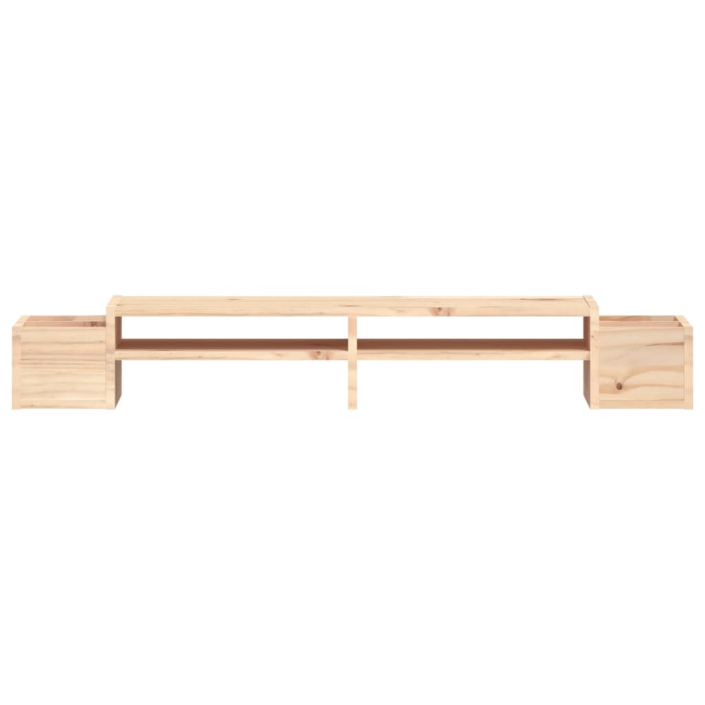 Supporto per monitor 100 x 27,5 x 15 cm in legno di pino massiccio 02_0004403