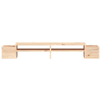 Supporto per monitor 100 x 27,5 x 15 cm in legno di pino massiccio 02_0004403