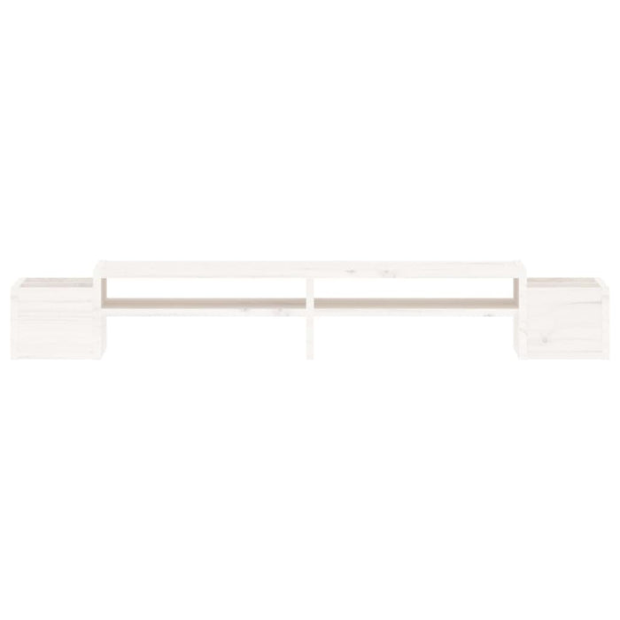 Supporto per monitor 100 x 27,5 x 15 cm legno massello di pino bianco 02_0004420