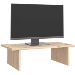 Supporto per Monitor 50x27x15 cm in Legno Massello di Pino cod mxl 65662