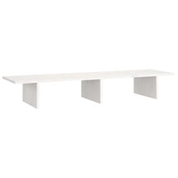 Supporto per monitor 100 x 27 x 15 cm legno massello di pino bianco 02_0004443