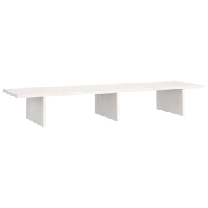 Supporto per monitor 100 x 27 x 15 cm legno massello di pino bianco 02_0004443