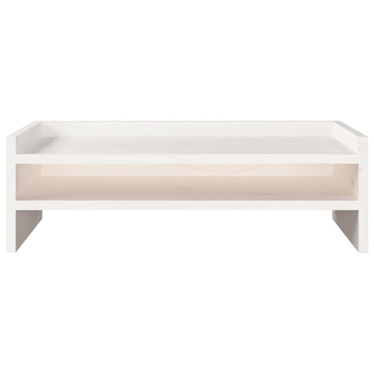 Supporto per monitor 50 x 24 x 16 cm in legno massello di pino bianco 02_0004422